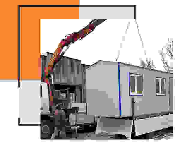 Перевозка бытовок в грозном