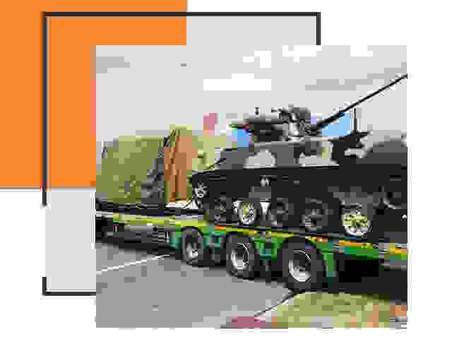 Перевозка военной техники в грозном