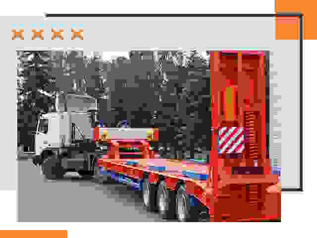 Перевозки на тралах и платформах в грозном